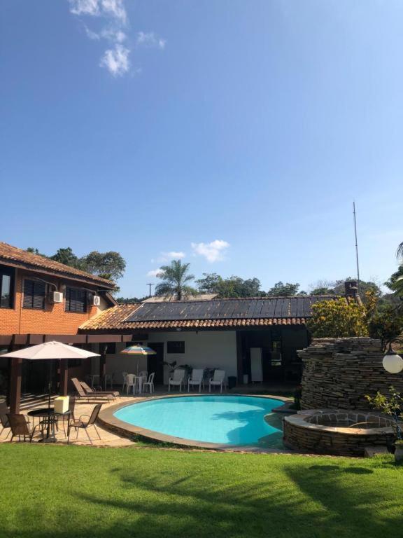 Sao Jeronimo Hotel Chapada dos Guimarães Buitenkant foto